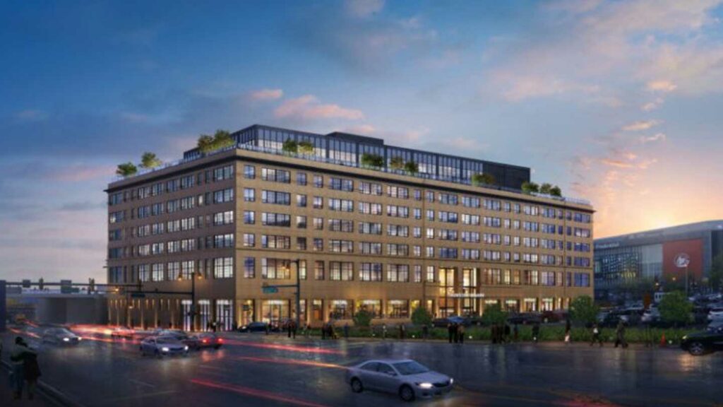 Exterior of the Mars and Wrigley headquarters in Newark, NJ