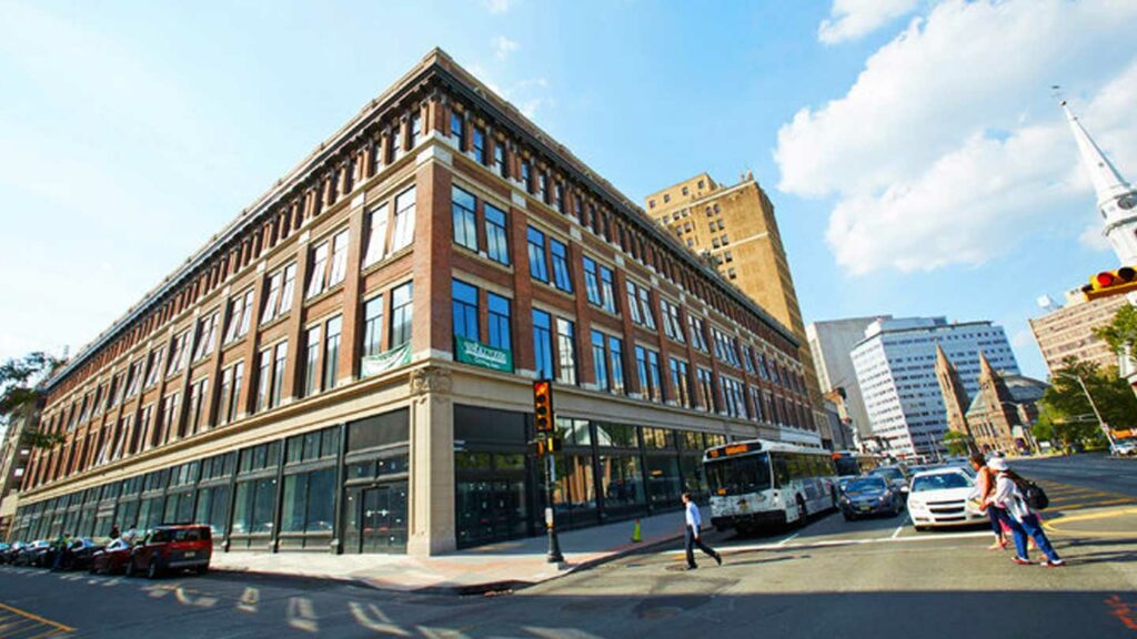 Building in Newark, NJ's Central Ward